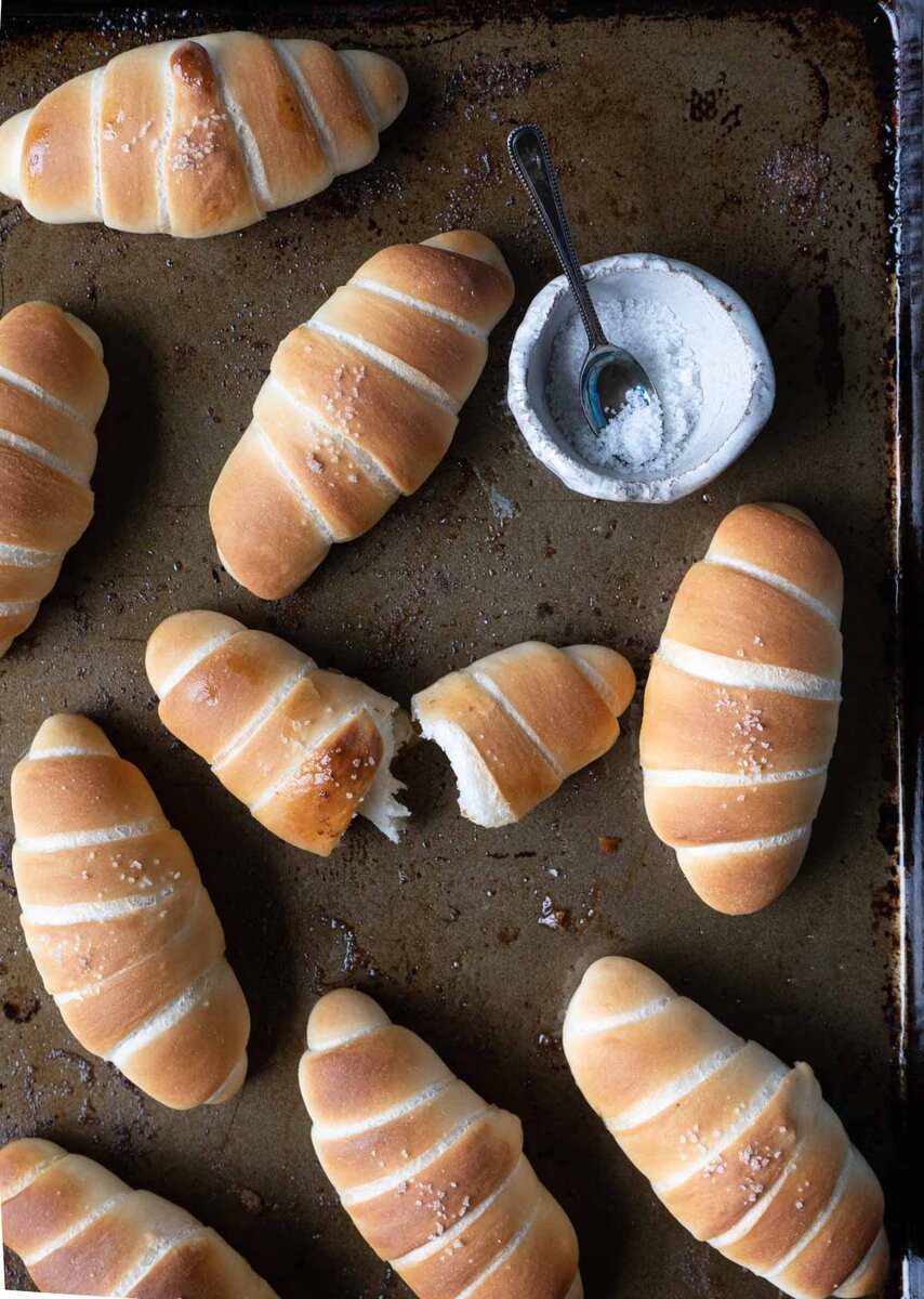 Japanse zeezout boterbroodjes