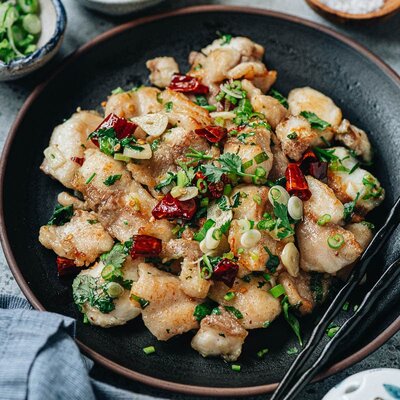 Salt and Pepper Fish (椒盐鱼片)