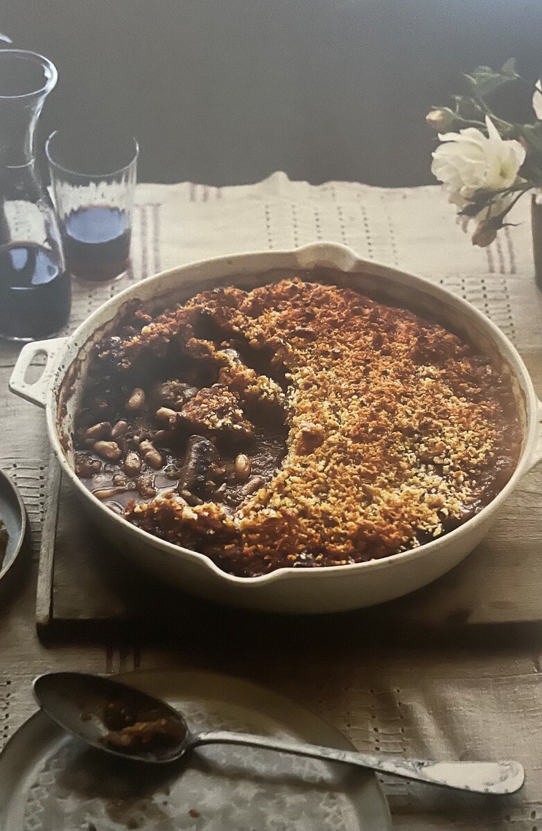 Cassoulet met lamschenkel