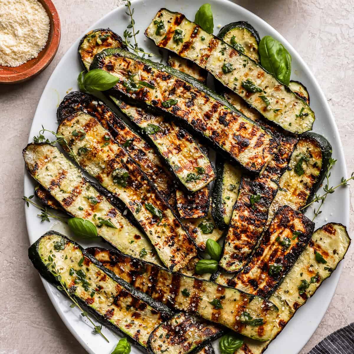 Gegrilde Courgette Recept