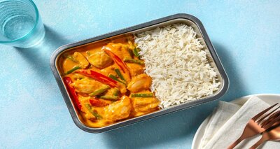 Milde Thaise kipcurry Voor in de oven of magnetron | per portie verpakt
