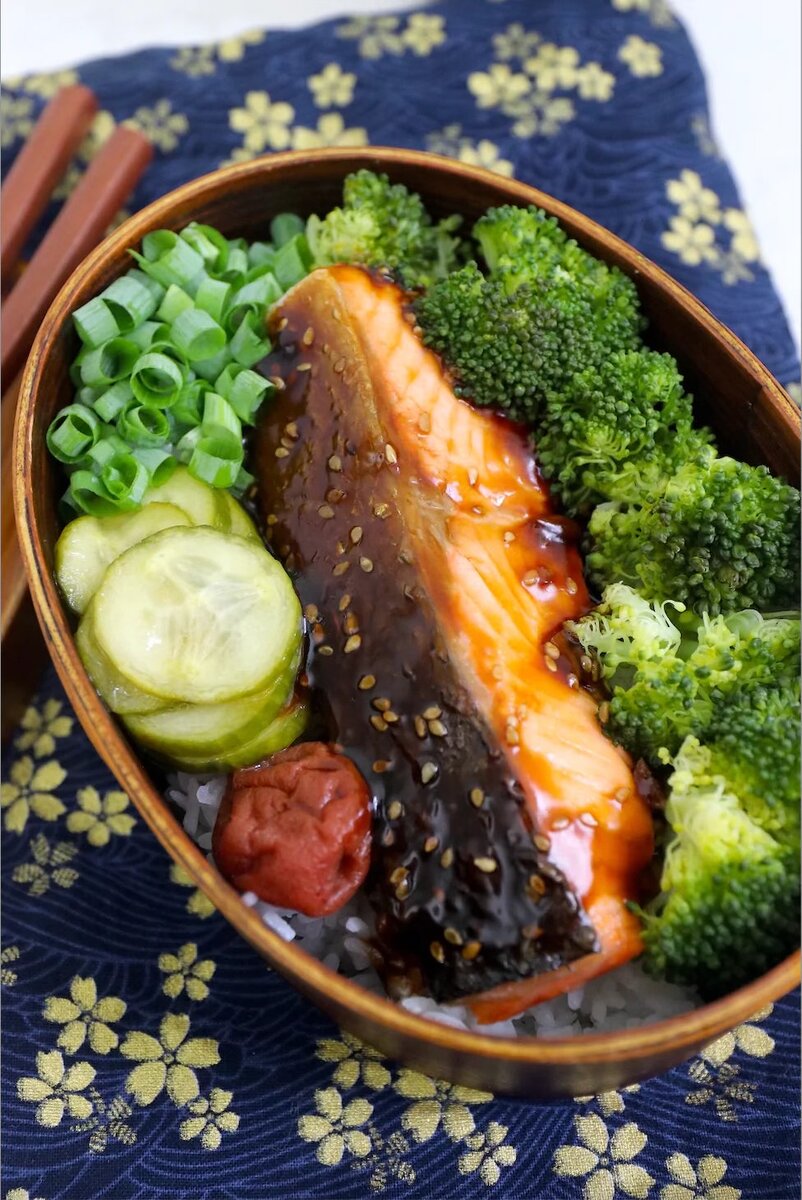 Zalm Teriyaki