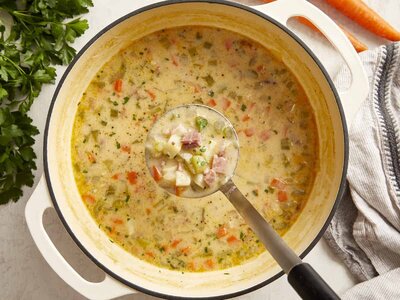 Ham en Aardappelsoep